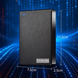 Dutch Wanted Fast Plus - Externe Harde Schijf - Harde Schijf Extern - 320GB Opslag - Plug and play - Portable storage - USB 3.0 — thumbnail 4