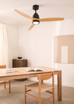 CREATE - Plafondventilator 40W silent 100% hout verschillende maten - WIND STYLANCE NATURAL WOOD — thumbnail 5