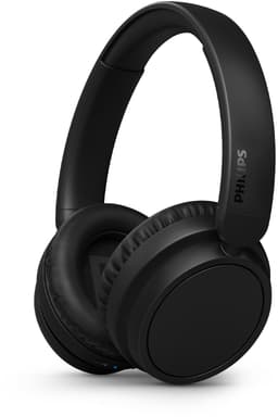PHILIPS TAH5209BK lichtgewicht On Ear draadloze Bluetooth Headphones met Passive Noise Isolation - 65 uur afspeeltijd, natuurlijk geluid, heldere gesprekken, dynamische bass, 2 uur USB-laden - Zwart — thumbnail 2