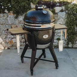 Monolith TWO.55 (Classic) Kamado BBQ Starterset – Inclusief Stalen Onderstel – Ø44 cm Grillrooster – Met SGS-systeem, Deflectorstenen, Aslade, Chip Feeder en Accessoires – Zwart — thumbnail 3