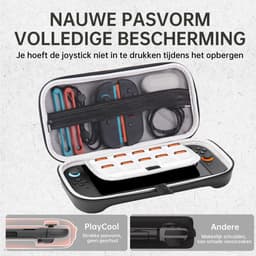 PlayCool Starter Kit geschikt voor Nintendo Switch 2 – Beschermhoes, 2 stuks Screenprotector, 6 stuks Thumb Grips & 2 stuks Joy-Con Siliconen Covers — thumbnail 4