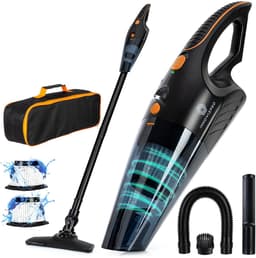 Innovixpro® Kruimeldief – Kruimeldief met steel – Nat&Droog – Handstofzuiger – 17000Pa – Kruimeldief snoerloos – Kruimelzuiger – ExtremeZuigkracht – Jouw ultieme schoonmaakpartner – Kruimelzuiger-Autostofzuiger-Nat&droog-InclusiefReistas — thumbnail 1