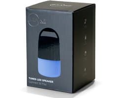 BRAINZ Bluetooth Speaker Tunes - LED Speaker - Zwart