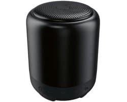 SILVERCREST® Mini Bluetooth® speaker - Portable speaker - Uitgangsvermogen: 1x 6 W RMS - Afspeeltijd: tot 15 uur - Bluetooth: v5.3 - Bluetooth® actieradius: tot 10 m - Zwart