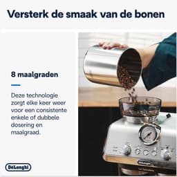 De'Longhi La Specialista Arte EC9155.MB - Pistonmachine met bonenmaler — thumbnail 3