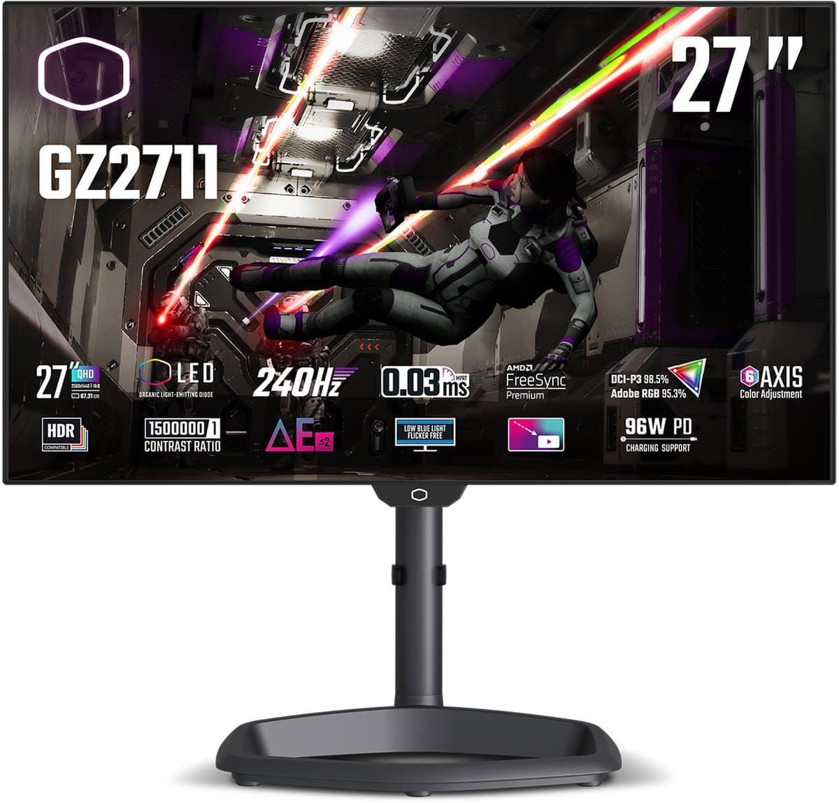 Cooler Master Tempest GZ2711 27'' Gaming Monitor — afbeelding 1