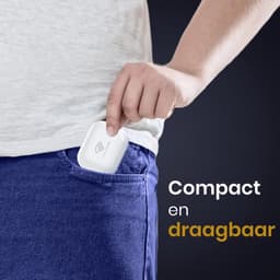 Golden Sound draadloze oordopjes - Bluetooth oordopjes - Sport oordopjes - Bluetooth Oortjes - Geschikt voor elke laptop en smartphone - Wit - Passive Noise cancelling — thumbnail 3