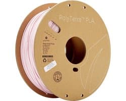 Polymaker 70867 PolyTerra PLA Filament PLA kunststof Gering kunststofgehalte 1.75 mm 1000 g Pastelroze 1 stuk(s)