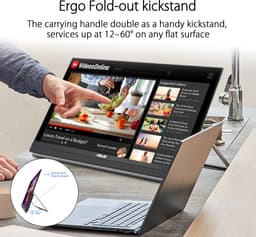 ASUS ZenScreen MB229CF computermonitor 54,6 cm (21.5") 1920 x 1080 pixels Full HD LED zwart — thumbnail 4