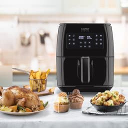 CASO Airfryer AF 600 XL - Hetelucht friteuse XL, 6 Liter, 1700 Watt, 12 programma's, Inclusief Shake reminder — thumbnail 7