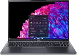 Swift Go 16 SFG16-72-76EE - Laptop - 16 inch 3.2K OLED 120Hz - Core Ultra 7 (i7) - 32GB - 1TB SSD - Grijs — thumbnail 1