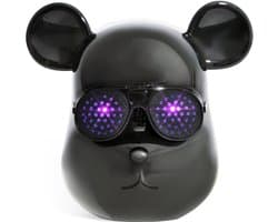 Ibiza Bear-sound, kleine accu bluetooth luidspreker met lichtgevende ogen