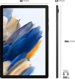 Samsung Galaxy Tab A8 (2022) - 64GB - Wifi - 10.5 inch - Gray — thumbnail 3