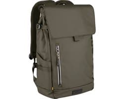 camel active Laptop rugzak Rugzak met laptopvak Explore Backpack Khaki Kaki