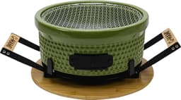 Q-MAMI TABLE GRILL | GREEN (Hibachi / Shichirin / Tafelgrill / Barbecue / Kamado / Tafel bbq) — thumbnail 1