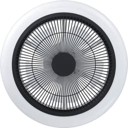 EGLO Sayulita Plafondventilator met lamp - Ø 45,5 cm - 6 snelheden - Instelbaar wit licht - Dimbaar - DC energy saving - Wit/Zwart — thumbnail 3