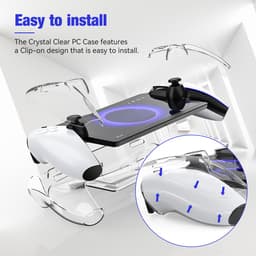 YONO Accessoires Set geschikt voor Playstation Portal - PS5 Portable Case - Screen Protector - Beschermhoes - Zwart — thumbnail 8