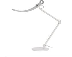 BenQ - e-Reading Lamp - LED - 3000K-5700K - Dimbaar - Leeslampje voor Boek - Zilverwit - 18W