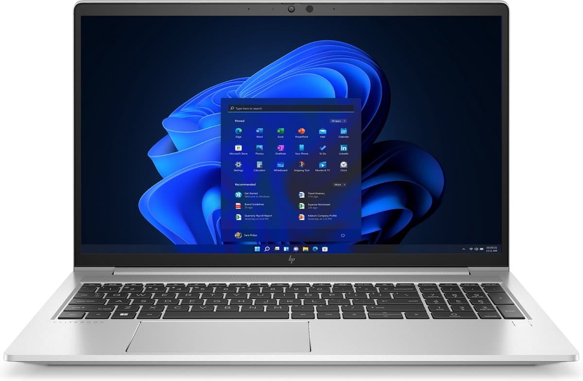 HP EliteBook 650 G9 Intel® Core™ i5 i5-1235U Laptop 39,6 cm (15.6") Full HD 16 GB DDR4-SDRAM 512 GB SSD Wi-Fi 6E (802.11ax) Windows 11 Pro Zilver — afbeelding 1