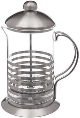 5Five Cafetiere French Press koffiezetter - koffiemaker pers - 800 ml - glas/rvs - Koffiezetapparaat voor verse koffie - 16 x 12 x 22 cm — thumbnail 1