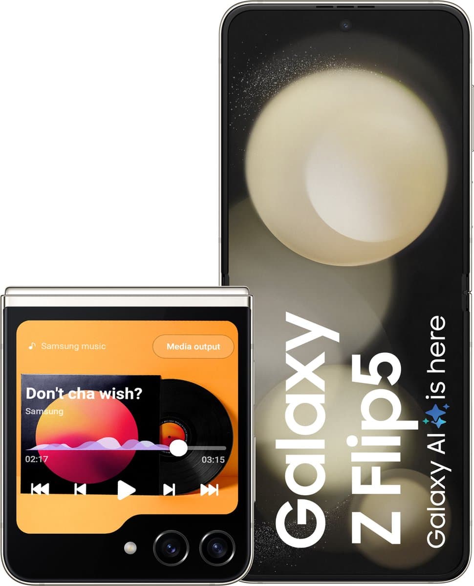 Samsung Galaxy Z Flip5 - 256GB - Cream — afbeelding 1