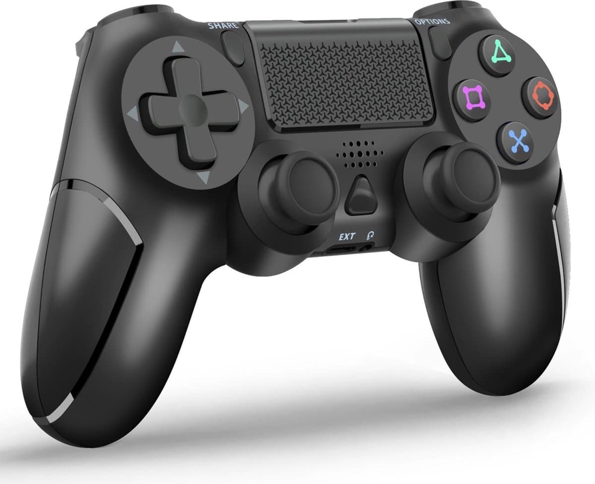 Smartify Controller V2 - Geschikt voor PS4 - Draadloos - Zwart — afbeelding 1