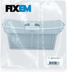 Fixem® - Geschikt voor Bosch droger filter pluizenzeef was droger - 00656033 - Wit - 1 Stuks — thumbnail 6
