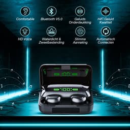 Otiume Draadloze Oordopjes - Bluetooth Oortjes Draadloos - Draadloze Bluetooth Oortjes - Earbuds - Oortjes — thumbnail 5