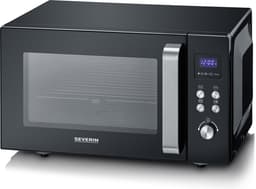 Severin MW 7763 Magnetron met Grill – Glazen Bodem zonder Draaiplateau – 9 Programma’s - 25 Liter - Zwart — thumbnail 5