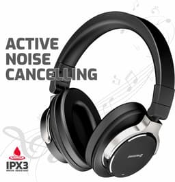 Swissten Jumbo - Draadloze Bluetooth Over-ear koptelefoon met Noise Cancelling - Zwart — thumbnail 4