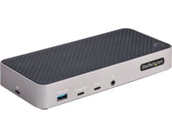StarTech.com 116E-USBC-DOCK laptop dock & poortreplicator Bedraad USB 3.2 Gen 2 (3.1 Gen 2) Type-C Grijs