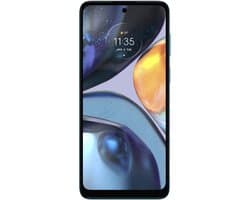 Motorola Moto G moto g22 16,5 cm (6.5") Dual SIM Android 12 4G USB Type-C 4 GB 64 GB 5000 mAh Zwart, Blauw