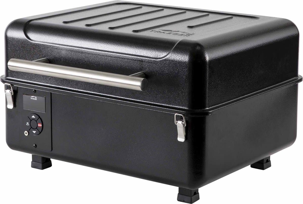 Traeger Ranger Pellet Grill - Draagbare pellet barbecue - Houtgestookte BBQ - Tot 230°C - Inclusief gietijzeren bakplaat en vleesthermometer — afbeelding 1