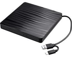 Externe USB 3.0 Type-C CD-station DVD Recorder DVD-RW DVD ROM Player
