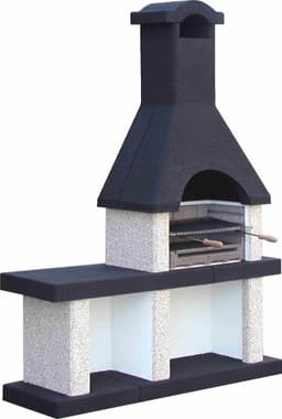 Intergard Barbecue beton houtskool bbq Venezia nr. 1 (200x150x50cm/530kg) — thumbnail 3