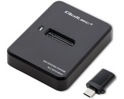 Qoltec Dockingstation SSD M.2 SATA| NGFF | USB 3.1.