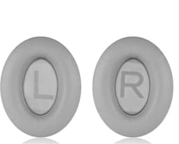 Lederen Set Oorkussens Voor Bose Koptelefoon Noise Cancelling 700 Grijs, Zilver, Headphones NC700, Vervangende Kussens Voor Hoofdtelefoon - 1 Paar — thumbnail 1