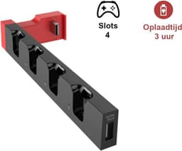 iPega Docking Station - Geschikt voor vier Nintendo Switch joy-cons — thumbnail 4
