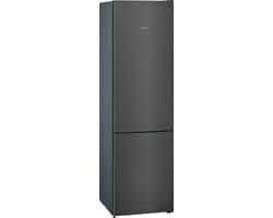 Siemens KG39E8XBA -Koelvriescombinatie -Koelkast - 201x60 - Energielabel B - hyperFresh 0°C meer ruimte voor groente en fruit - superKoelen: snel koelen van verse producten - Zwart