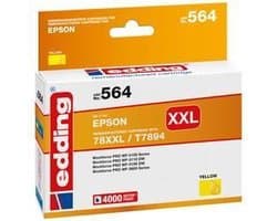 Edding Inktcartridge vervangt Epson 78XXL, T7894 Compatibel Geel EDD-564 18-564