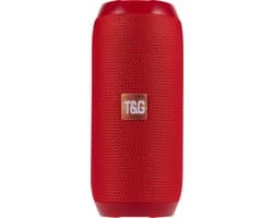 Pulver draadloos Speaker Rood - Muziek box - TG Prox - 10 watt - Speakers – Draadloos – werkt op bluetooth