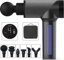BOLT® Professionele Massage Gun - Sport en Relax Massage apparaat - Digitaal — thumbnail 5