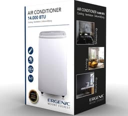Ergenic - Airco - Mount Everest - 14.000BTU - Koelen - Ontvochtigen - Airconditioner - Wit — thumbnail 1