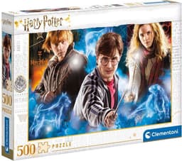 Clementoni - Puzzel - 500 Stukjes - Harry Potter 2 Compact Box - Puzzel Voor Kinderen en Volwassenen — thumbnail 1