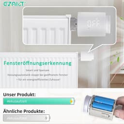 Slimme Programmeerbare Radiatorthermostaat met Bluetooth en App Bediening — thumbnail 3
