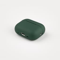Hoesje voor de AirPods Pro 3 in de kleur Donker Groen - TCH - Beschermhoes - Siliconen - Case - Soft case — thumbnail 1