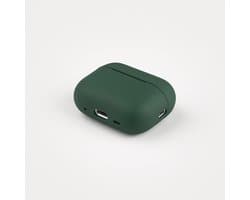 Hoesje voor de AirPods Pro 3 in de kleur Donker Groen - TCH - Beschermhoes - Siliconen - Case - Soft case