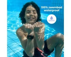 100% zwembadwaterproof GPS kinderhorloge - Rebel Cactus Splash! - nauwkeurige GPS - (video bellen) - SOS - werkt wereldwijd - Veilige nummers - Uit tijdens school - Nederlands bedrijf met Nederlandse klantenservice