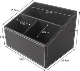 Remote Control Houder - Zwart - Organizer voor afstandsbedieningen — thumbnail 5