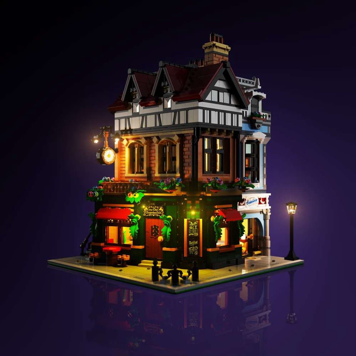 LMB 2.0 - Lighting set suitable for LEGO® Tudor Corner - 10350 — afbeelding 1
